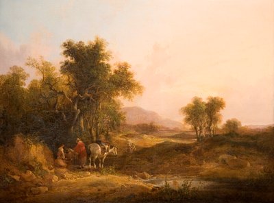 Paisaje de William Shayer